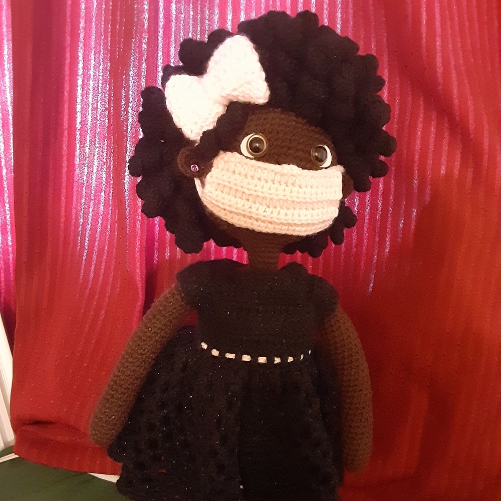 Crocheted friend/doll